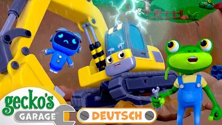 Notfall im Unwetter｜40-minütige Zusammenstellung｜Geckos Garage｜LKW für Kinder