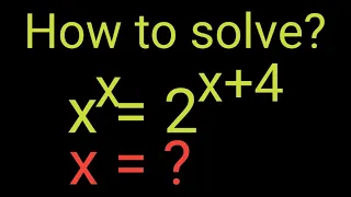 Find the value of x from the given equation!