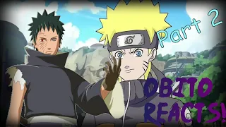 Obito Reacts to: Goku VS. Naruto Rap Battle Rematch! Part 2