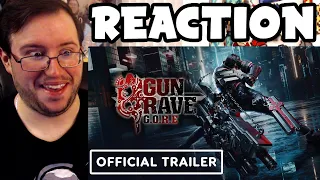 Gor's "Gungrave G.O.R.E" Bullets Beauty Badass Cinematic Gameplay Trailer REACTION