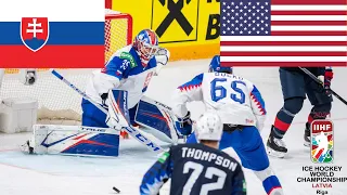 SLOVENSKO VS USA ŠTVRŤFINÁLE!! MAJSTROVSTVÁ SVETA V HOKEJI 2021