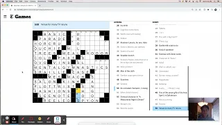 NYT Crossword Puzzle live solve - Saturday, January 22nd