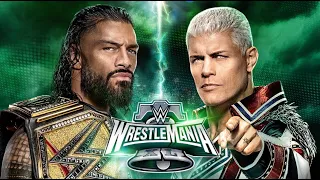 Roman Reigns vs Cody Rhodes #wwe #wrestlemania #trending #wweraw #wwesmackdown #romanreigns #viral
