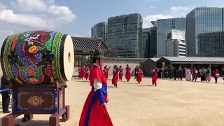 Güney Kore’nin Gyeongbokgung Sarayı nöbet devir teslimi -  South Korea Gyeongbokgung Palace