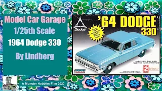 Model Car Garage - 1964 Dodge 330 Model Kit By Lindberg - A Model Car Unboxing Video