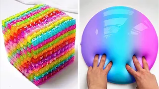 ⓐⓢⓜⓡ SLIME COLORING - Most Satisfying Slime ASMR Video P193