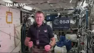 Tim Peake reveals his first impressions of life in space