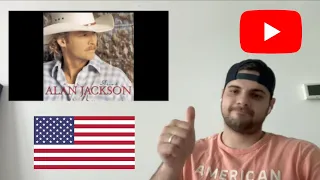 BEAUTIFUL!!! British guy REACTS to Alan Jackson - Where were you when the world stopped turning!!