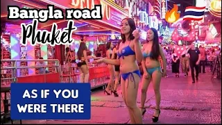 Uncensored Bangla Walking Street👙🔥Friday Night 👙January 2023 Phuket Thailand Night life