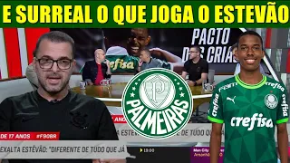 ''E SURREAL O QUE JOGA O ESTEVÃO DO PALMEIRAS'' CHELSEA QUER CONTRATAR A JOIA DO VERDÃO