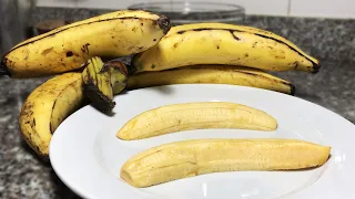 🍌PLÁTANOS MADURO AL VAPOR / PLÁTANOS MACHOS 🍌