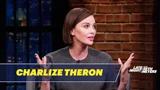 Charlize Theron Got Burned By Rihanna Via T-Shirt