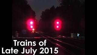 Additional Cases of the Missing Containers - Trains of Late July 2015