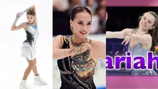 Alena Kostornaia won a short program at the Internationaux de France 2019, Zagitova second