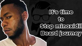 Stop Minoxidil beard journey after two years