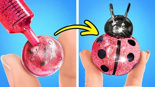 Awesome Fidget Toys 🐞🤩 Satisfying Crafts & DIYs You Can Make at Home