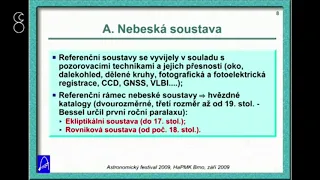 Jan Vondrák, Referenční systémy v astronomii a monitorování orientace Země