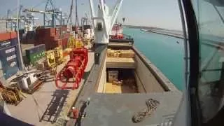 Loading General Cargo in Marsaxlokk, Malta. 3 day timelapse