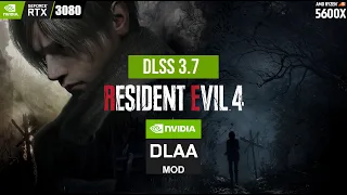 Resident Evil 4 Remake DLSS 3.7 RTX 3080 1440p DLAA / DLSS Mod