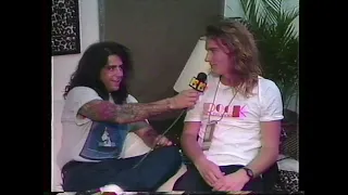 Megadeth - Rock In Rio 1991 Headbangers Ball Interviews