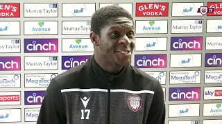 Arbroath vs Inverness Caledonian Thistle - Post Match Interview Joel Nouble