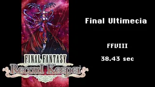 Final Fantasy Record Keeper - Final Ultimecia (FF VIII Crystal Dungeon) 38.43s (60 FPS)