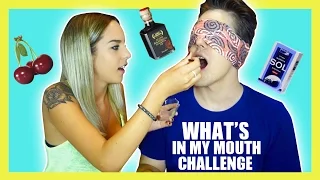 WHAT'S IN MY MOUTH CHALLENGE with Annamaria
