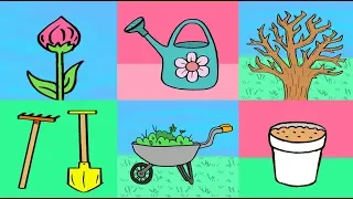 Deutsch lernen: Draußen in Natur, Park und Garten - German lessons: Nature & Garden (A1 - B1)