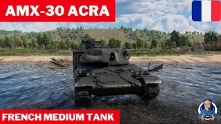 Anti-Tank Rapid Self-guided Missile AMX-30 ACRA - War Thunder Gameplay