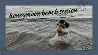 A Honeymoon Beach Session in Door County, WI