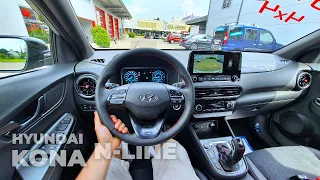 New Hyundai Kona N-line 2021 Test Drive Review POV