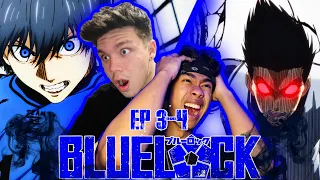 WHAT IS ISAGIS WEAPON?? Blue Lock Episode 3, 4 & Ending Reaction!