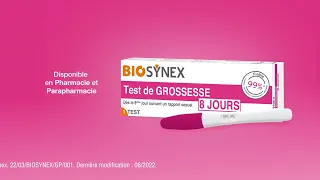 TEST DE GROSSESSE 8 JOURS LABORATOIRE BIOSYNEX