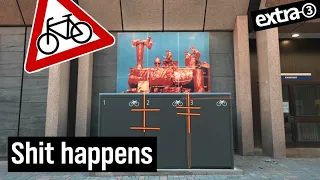 Realer Irrsinn: Fahrradboxen vor Kunst in Goslar | extra 3 | NDR