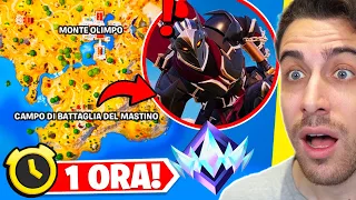 Atterro per 1 ORA Al Campo di Battaglia del Mastino da BOSS ARES in Ranked! Stagione 2 Fortnite ITA!