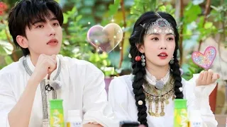 |Caixukun x Bailu|-Thái Từ Khôn x Bạch Lộc❤-fancam buổi livestream ep12 #bailu#caixukun#keeprunning