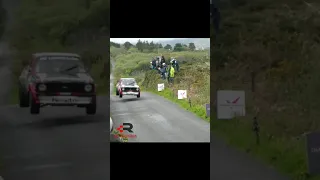 Jack Newman flying high over Argroom jump #rallying #rallycar #motorsport