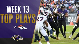 Top Ravens Plays in Week 13 Win vs. Broncos | Baltimore Ravens