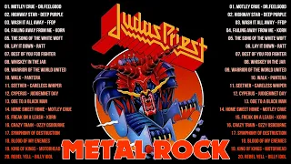 Metal Rock Best Songs 💥💥 Greatest Hits 90s 2000s Metal Rock 💥💥 Judas Priest, Slayer, Korn, Motorhead