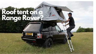Roof tent on a Range Rover L322. Ultimate camper?