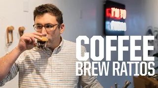 Coffee brew ratios with chemistry professor Chris Hendon