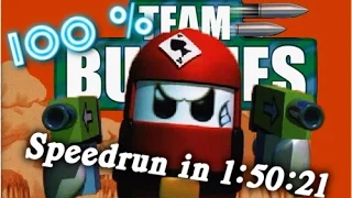 Team Buddies 100% Speedrun in 1:50:21 (Former WR) 2015 by BringerZ