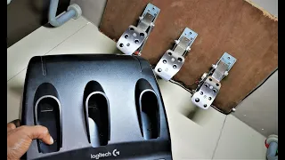 Easy DiY low Budget Logitech G29 inverted Pedal Mod  Short Quick Tutorial