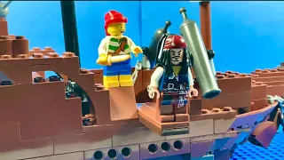 LEGO Pirates of the Caribbean - The Curse of the Black Pearl | Stop Motion