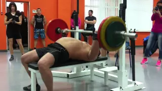 Дмитрий Алексеев. Русский жим 125 кг на 20 раз