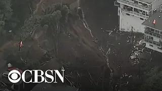 Atmospheric river in California causes destructive mudslides