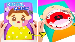 DIY Dental Playbook for Kids, 3 Paper Playbook Ideas