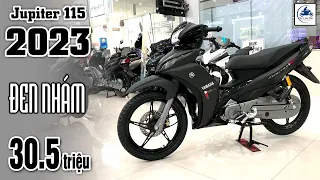 Jupiter 115 FI 2023 ĐEN NHÁM TEM ĐỎ ▶️ 30.5 triệu 1 em Jupiter 115 FI 2023 🔴 GIÁ XE MÁY VLOGS