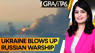 Gravitas | Putin's black sea fleet warship sunk by Kyiv | WION