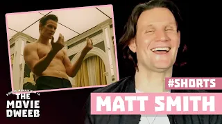 Matt Smith Reacts To His Morbius Dancing 🕺🏻 | The Movie Dweeb